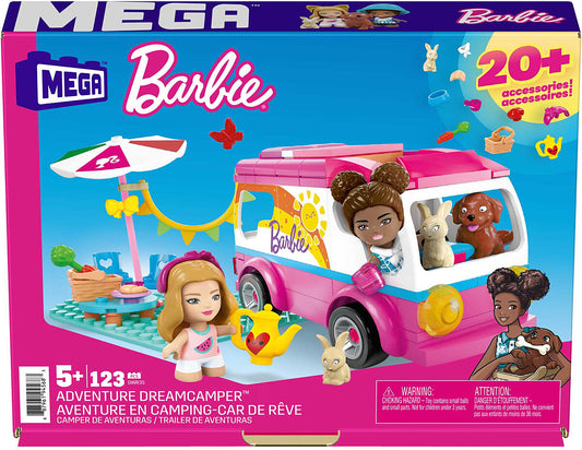 باربي لعبة بناء مغامرة دريم كامبر فان مكعبات التركيب MEGA