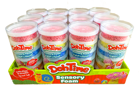 دوه تايم حبيبات رغوة الحسية متنوع الصلصال والمعجون DohTime