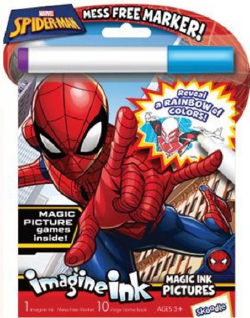 سكودل دفتر حبر سبايدر مان السحرية رسم و تلوين Skoodle