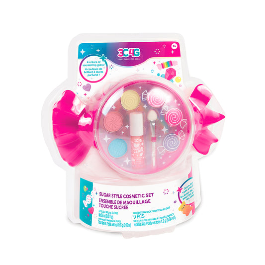 3 سي 4 جي مستحضرات تجميل شوجر ستايل 9 قطع المكياج والتجميل 3C4G