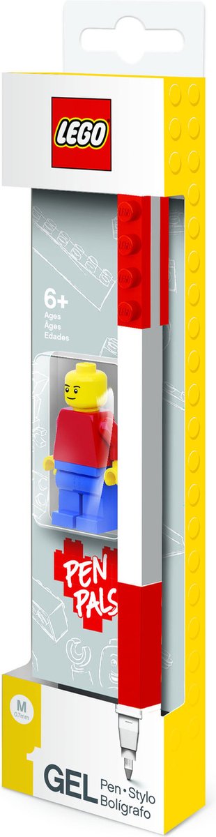 ليجو قلم جل أحمر مكعبات التركيب LEGO