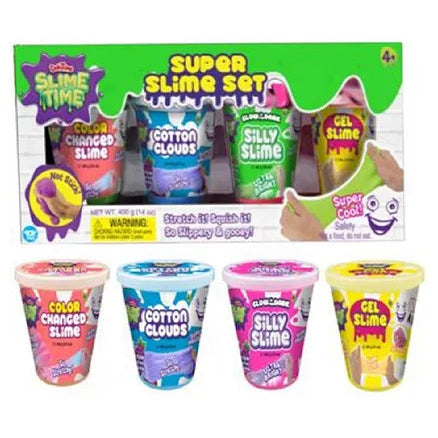 دوه تايم مجموعة سوبر سلايم 4 قطع سلايم DohTime