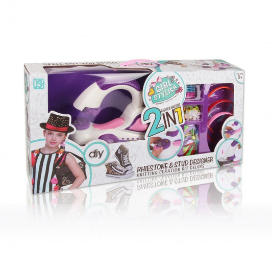 لعبة ادوات الحياكة 2 في 1 الخرز والاكسسوارات LOCAL