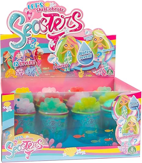 سياسترز دمى حورية البحر الوان متنوعة دمية مع اكسسوارات Seasters