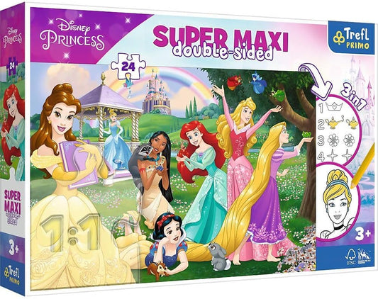 بزل الأميرات 3 في 1 العاب البزل Trefl