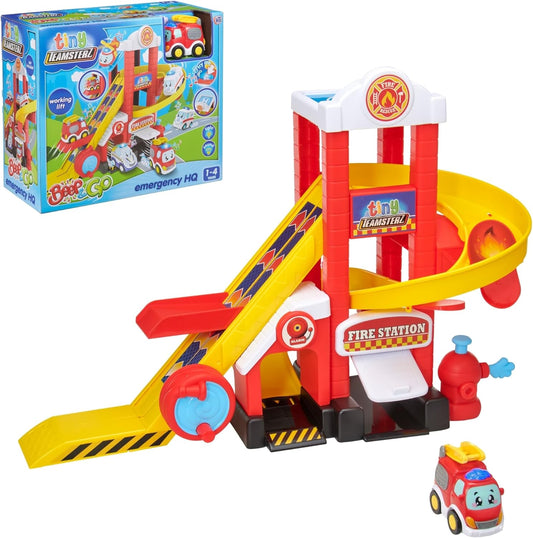 تيمسترز لعبة مقر الطوارئ مع سيارة مركبات مع مسار Teamsterz