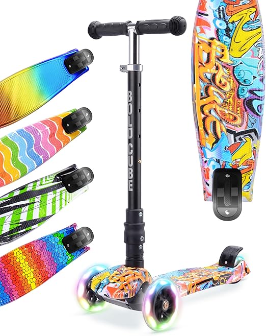 بولد كيوب سكوتر بثلاث عجلات قابل للطي سكوتر 3 عجلات BOLDCUBE