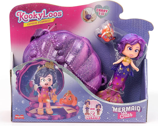 كوكيلووس نجمة حورية البحر دمية مع اكسسوارات KookyLoos