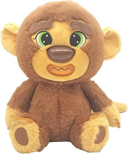 بلاشكينز دميه القرد البني ماني الالعاب القطنية Plushkins