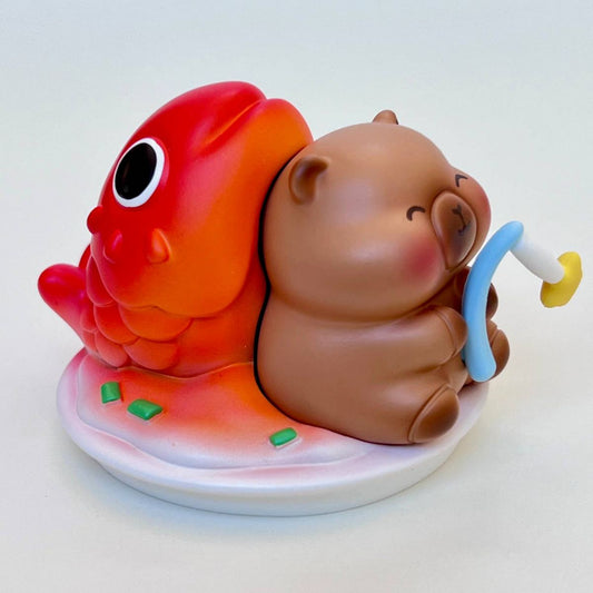 صندوق سلسلة غذاء الكابيبارا متنوع المجسمات BCmini