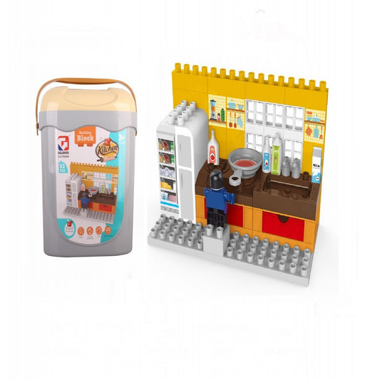 مكعبات تركيب المطبخ 63 قطعه مكعبات التركيب LOCAL