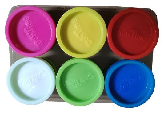 دوه تايم صلصال 6 قطع الصلصال والمعجون DohTime