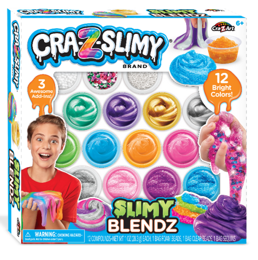 كريز سلايمي مجموعه مزيج السلايم سلايم Cra-Z-Slimy