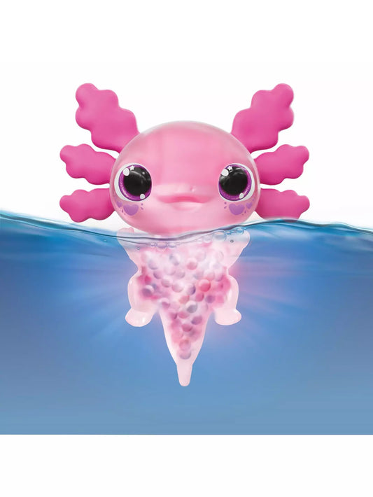 أنيماجيك لعبة أكسولوتل الوردية مجسمات الحيوانات Animagic