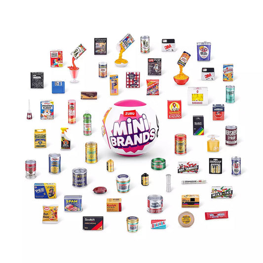 ميني براندز بيضة ريترو جروسيري المجسمات Zuru