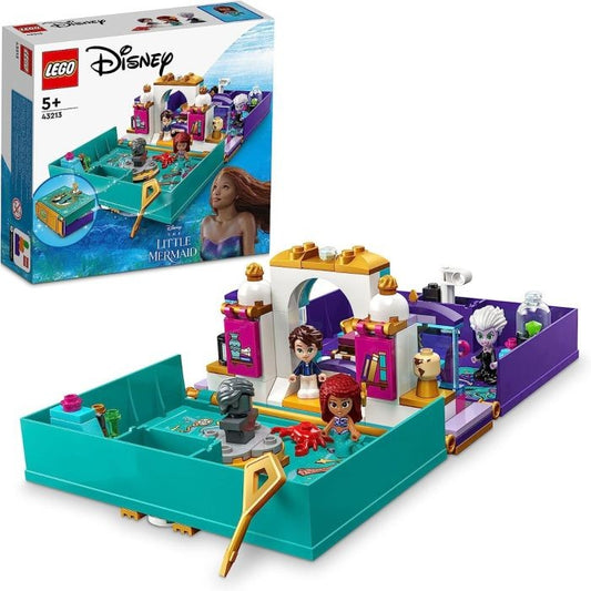 ليجو ديزني كتاب ذا ليتل ميرميد ستوري مكعبات التركيب LEGO