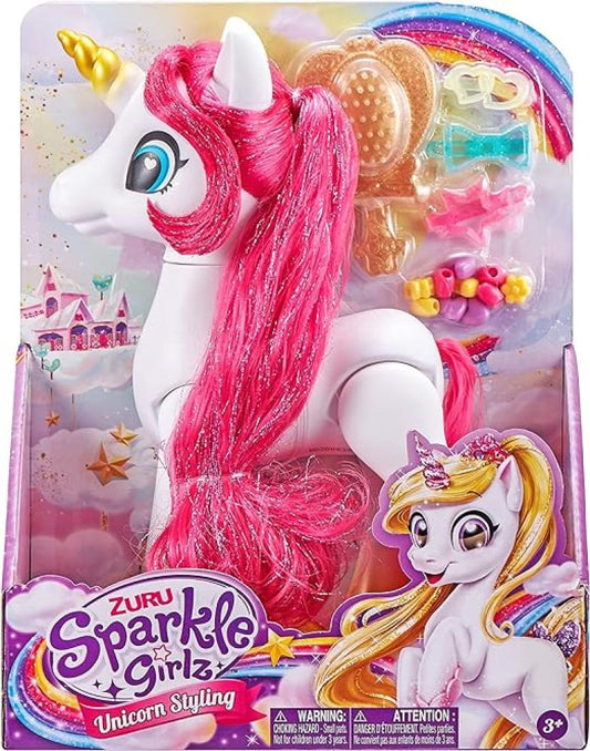 سباركل جيرلز تصفيف الشعر يونيكورن اكسسوارت الدمى Zuru