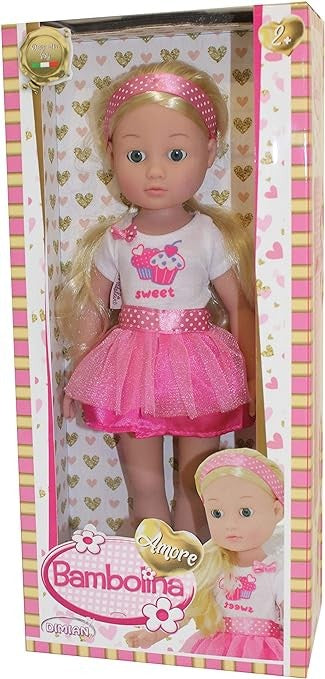 بامبولينا دمية امور فاشن 35 سم دمى المواليد Bambolina