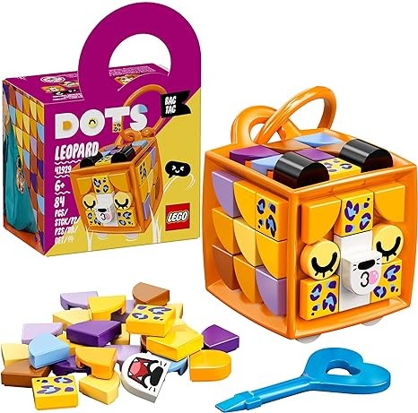 ليجو دوتس لعبة بناء حقيبة ليوبارد مكعبات التركيب LEGO