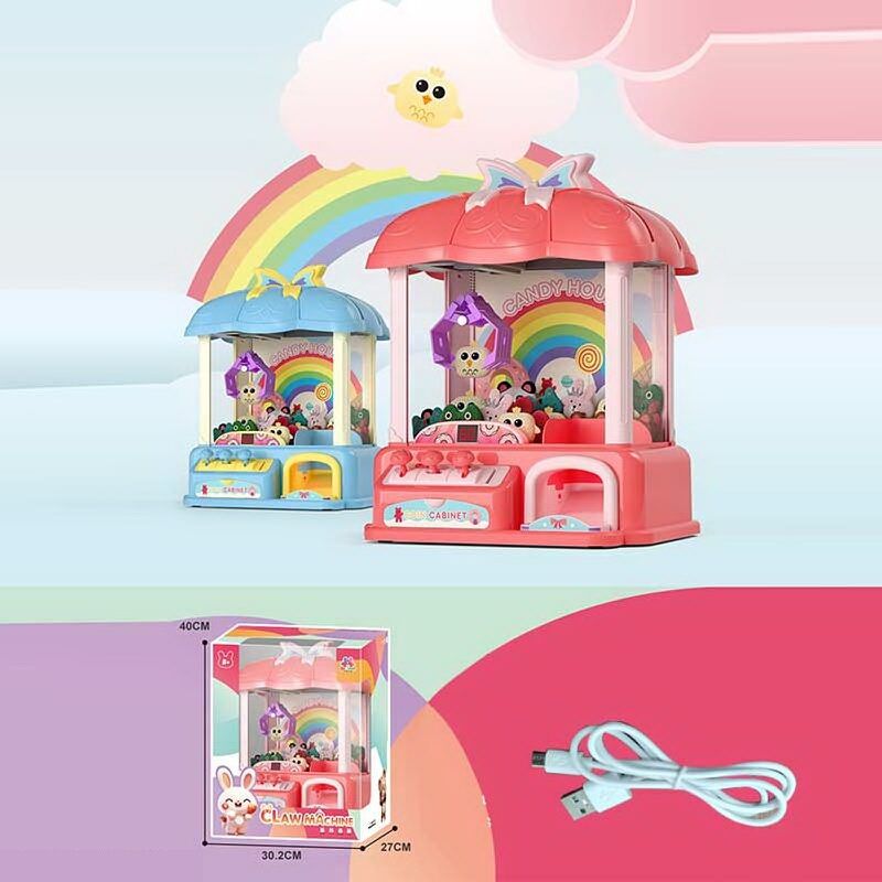 آلة دمية الفراشة الوردية الزرقاء متنوع ألعاب الكترونية LOCAL