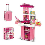 مجموعة المطبخ المتنقلة 3 في 1 ألعاب المطابخ LOCAL