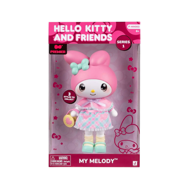 هالو كيتي دمية ماي ميلودي الأصلية الإصدار الأول دمى الشخصيات Hello Kitty and Friends