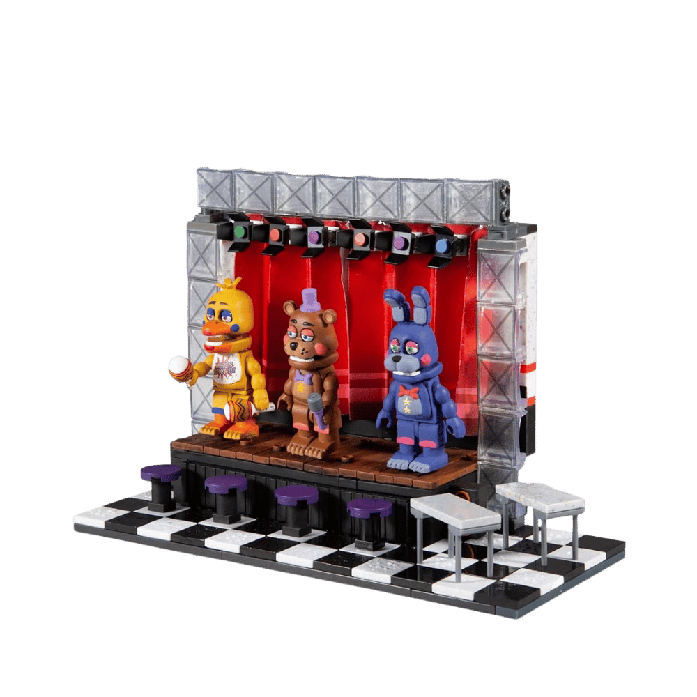 فايف نايت فريدي اختراق الأمن البناء الفاخر مكعبات التركيب Five Night's at Freddy