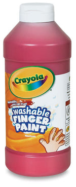 كرايولا طلاء إصبع قابل للغسل أحمر رسم و تلوين Crayola