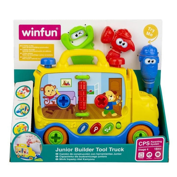 وين فن شاحنة أدوات البناء مواليد تفاعلي WinFun