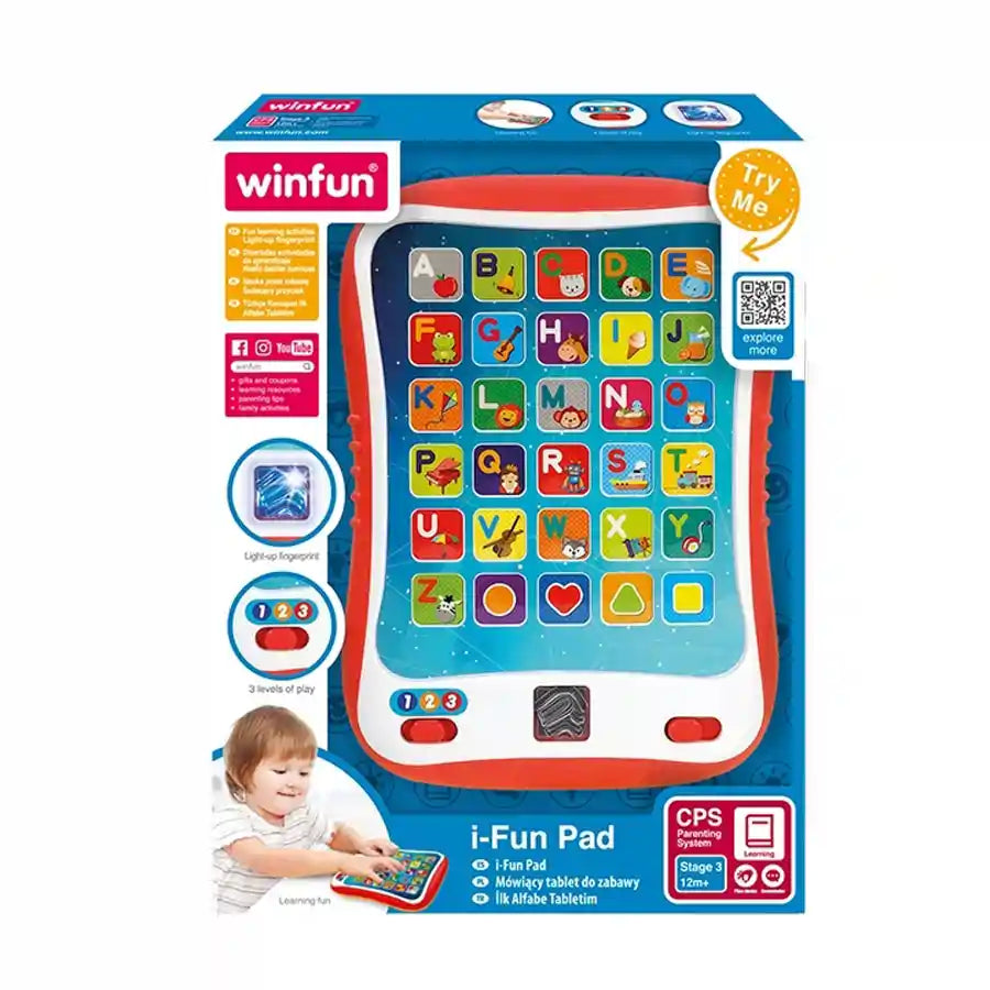 وين فن آيباد المرح التعليمي مواليد تفاعلي WinFun