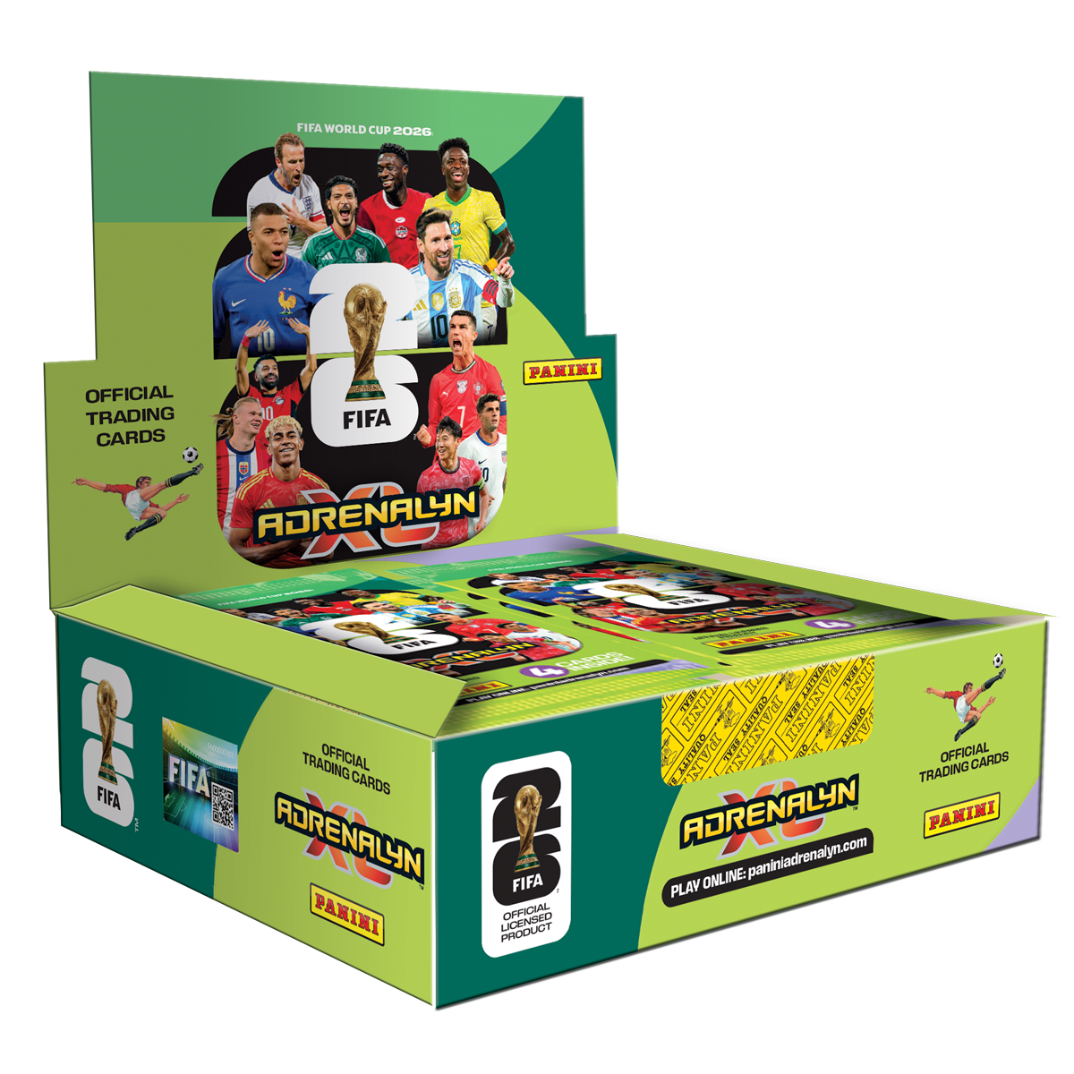 ادرينالين بطاقات تداول كأس العالم 2026 كرت واحد العاب البطاقات PANINI