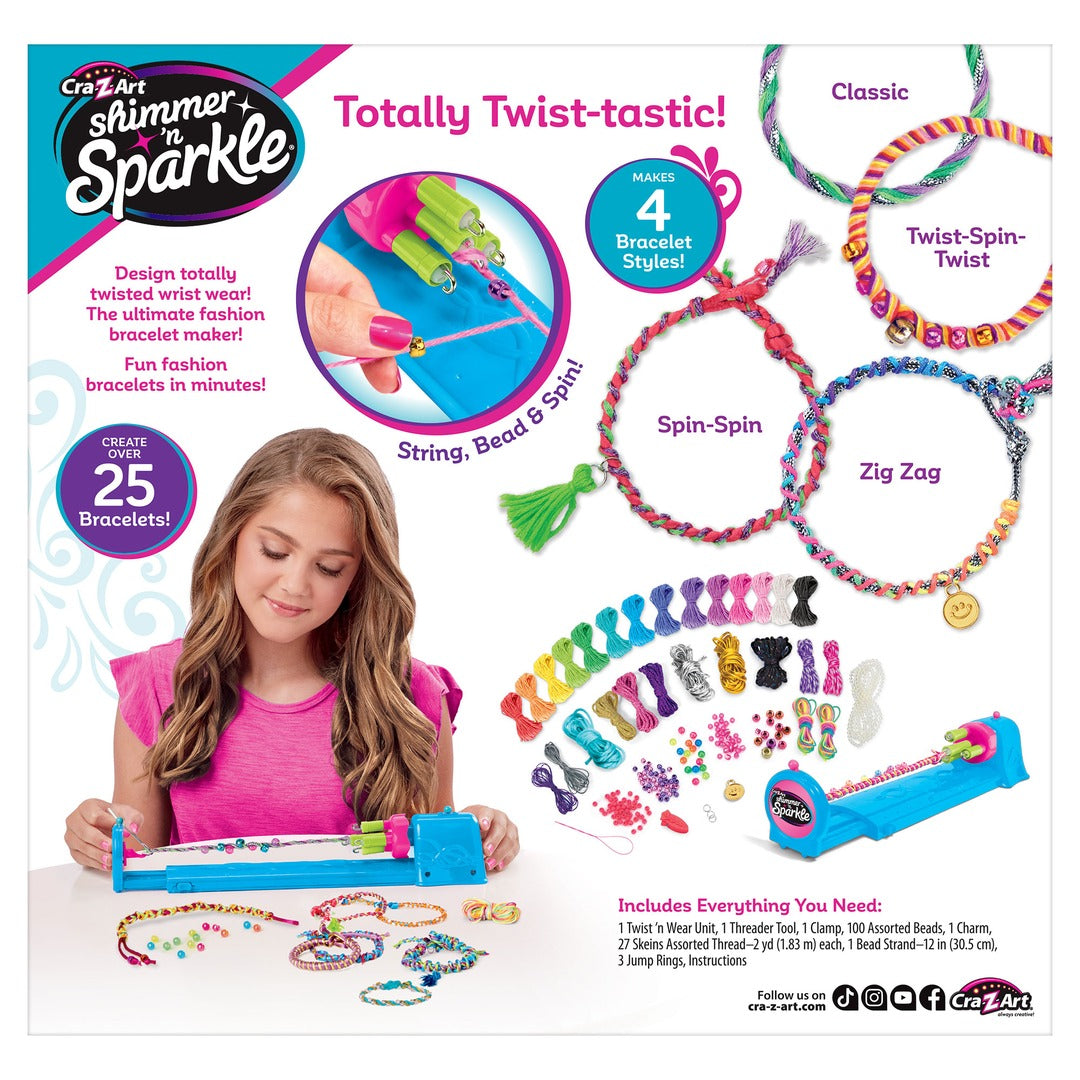 شيمر اند سباركل صانع أساور تويست اند وير الخرز والاكسسوارات Shimmer N Sparkle