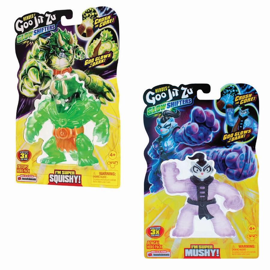 هيروز اوف جو جيت زو سماش سترايكرز هيرو بي متنوع التمدد والضغط Heroes of Goo Jit Zu