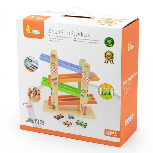 فيجا لعبة منحدر مضمار السباق المزدوج مركبات مع مسار VIGA