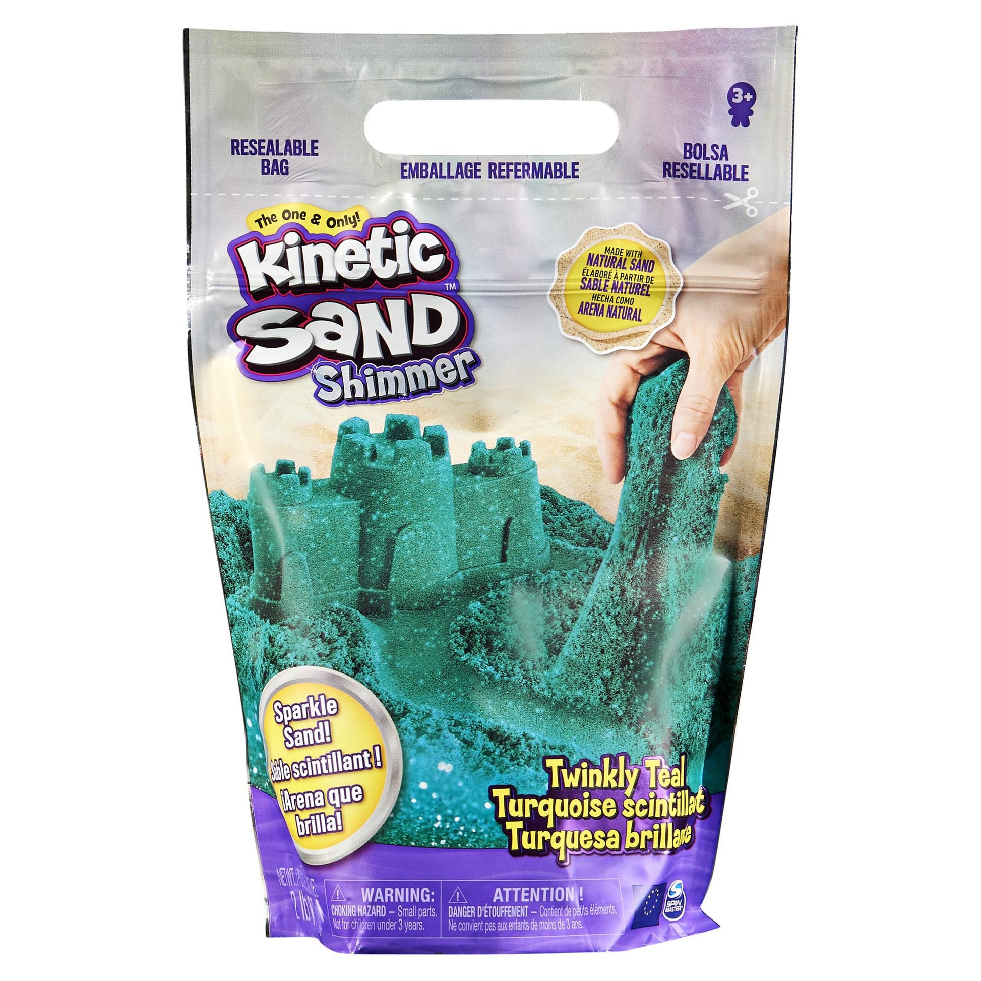 كينتك ساند حقيبة رمل ازرق تشكيل الرمل Kinetic SAND