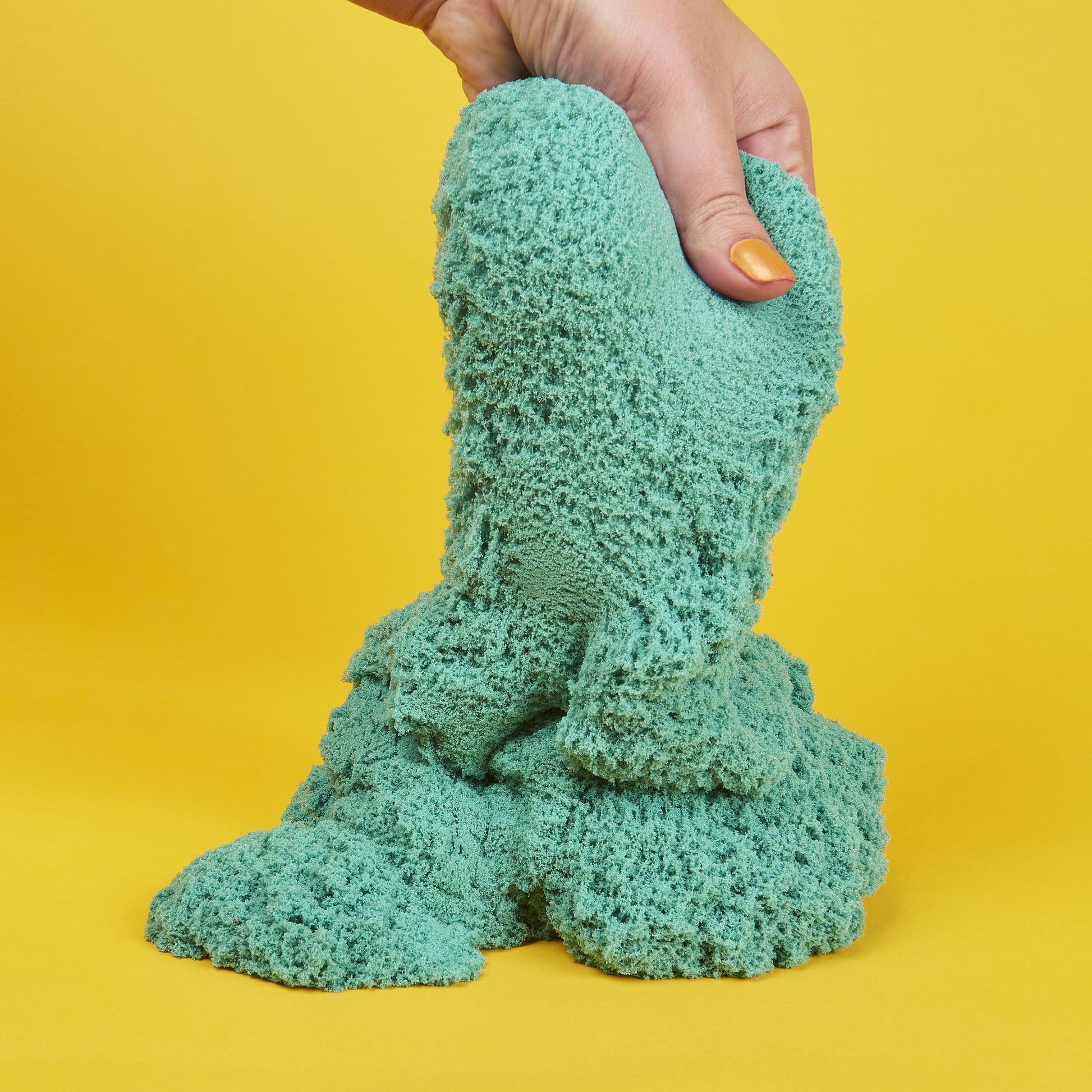 كينتك ساند حقيبة رمل ازرق تشكيل الرمل Kinetic SAND