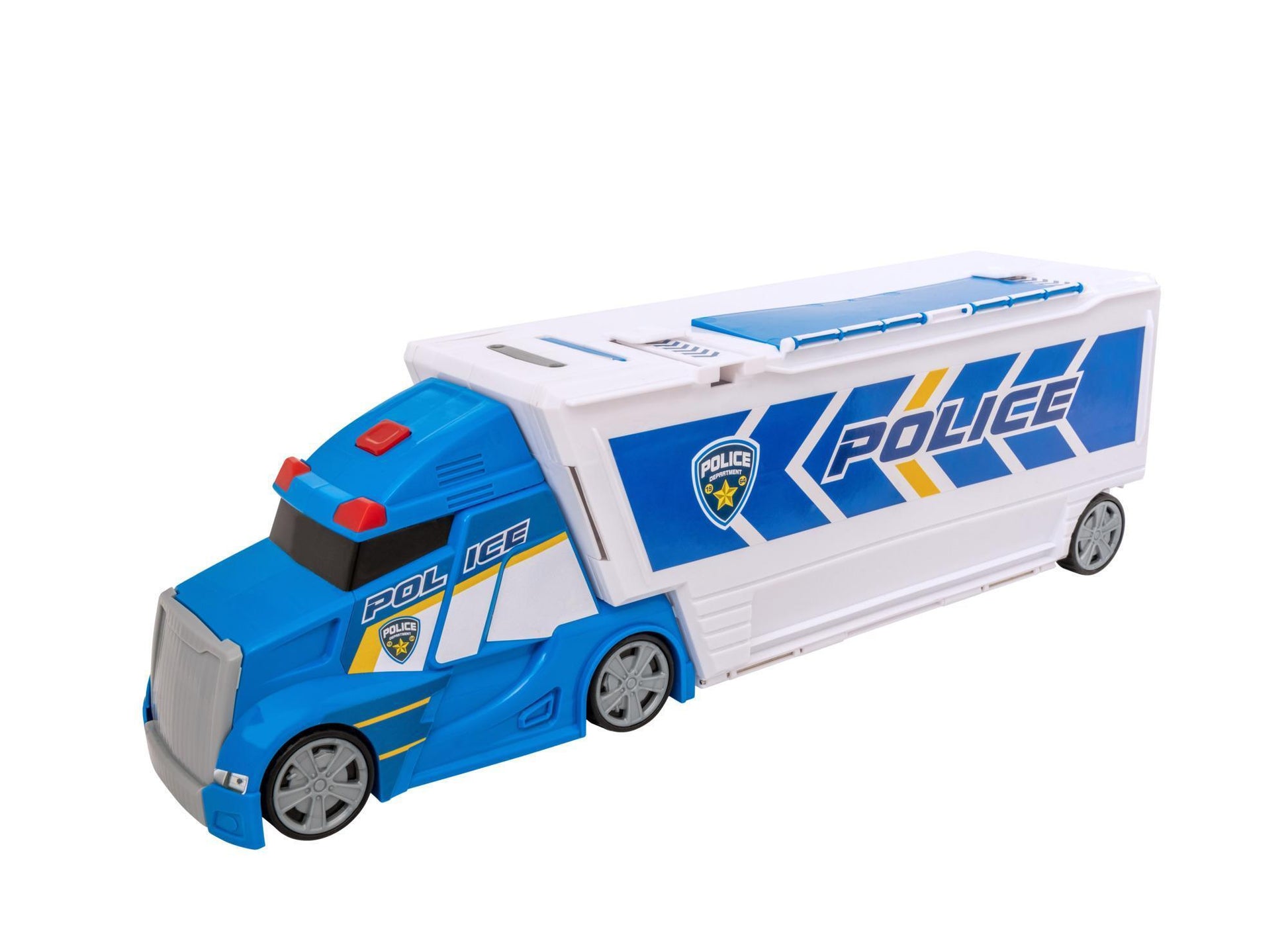 تيمستيرز شاحنة قيادة الشرطة مركبات مع مسار Teamsterz