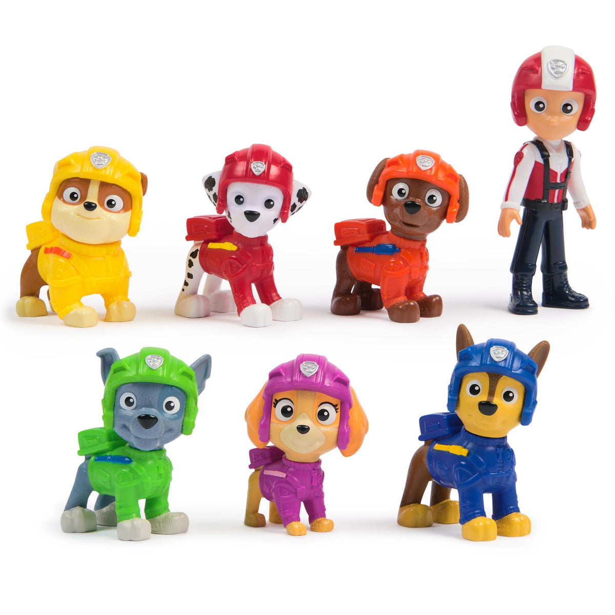 باو باترول شخصيات إنقاذ جوي 7 قطع شخصيات كرتونية Paw Patrol