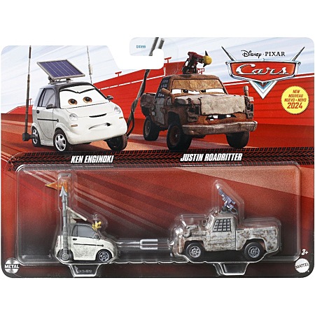 ديزني كارز سيارة كين إنجينوكي و جاستن رودريتر مركبات الأطفال Disney