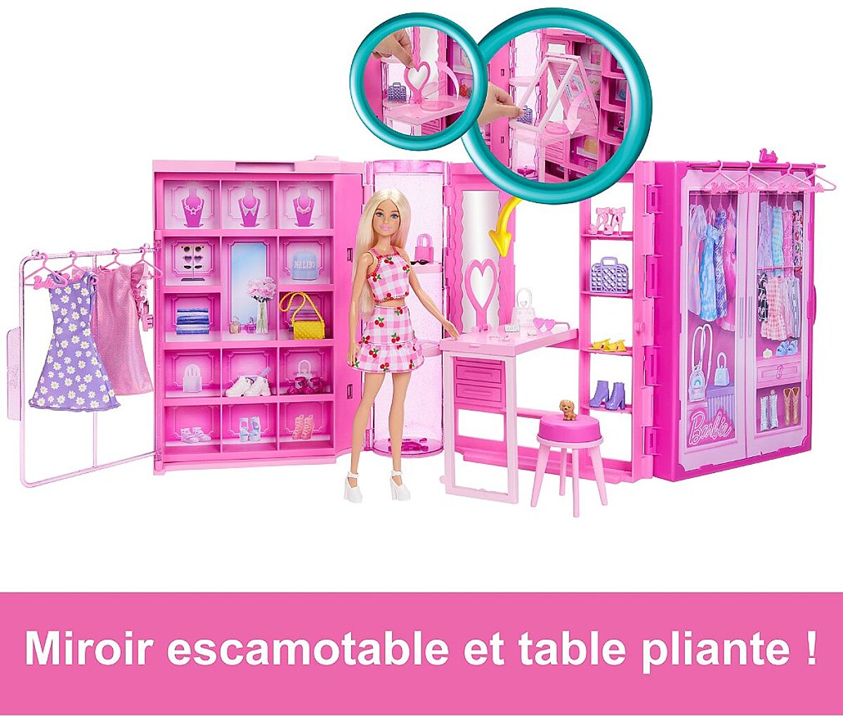 باربي خزانة ملابس الاحلام اكسسوارت الدمى Barbie