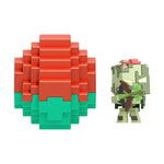 بيضة ماينكرافت صغيرة مع مجسم بومان مجسمات الشخصيات Minecraft