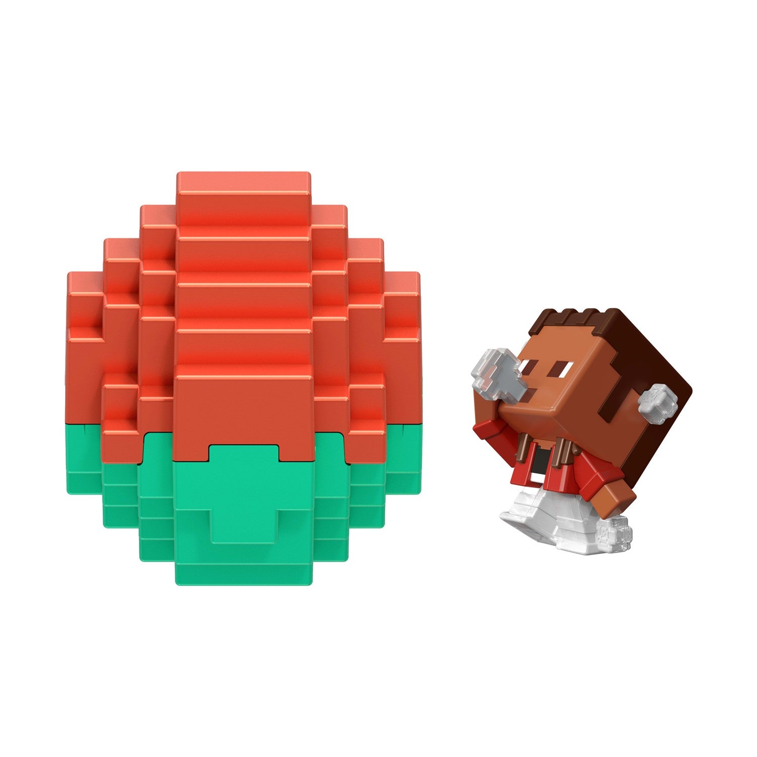 بيضة ماينكرافت صغيرة مع مجسم نور مجسمات الشخصيات Minecraft