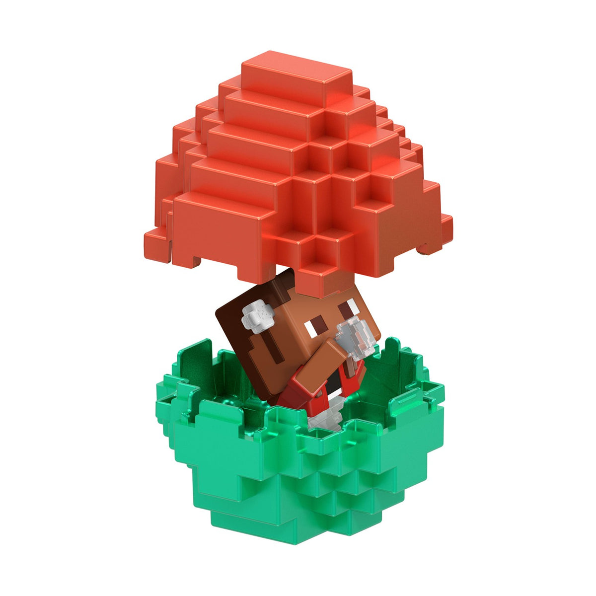 بيضة ماينكرافت صغيرة مع مجسم نور مجسمات الشخصيات Minecraft