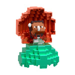 بيضة ماينكرافت صغيرة مع مجسم نور مجسمات الشخصيات Minecraft