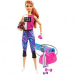 باربي دمية باربي ويلنس مع الملحقات اشكال متنوعه دمية مع اكسسوارات Barbie