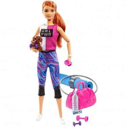 باربي دمية باربي ويلنس مع الملحقات اشكال متنوعه دمية مع اكسسوارات Barbie