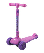 تايني ويل سكوتر يونيكورن بنفسجي 3 كفرات قابل للطي سكوتر 3 عجلات Tiny Wheel