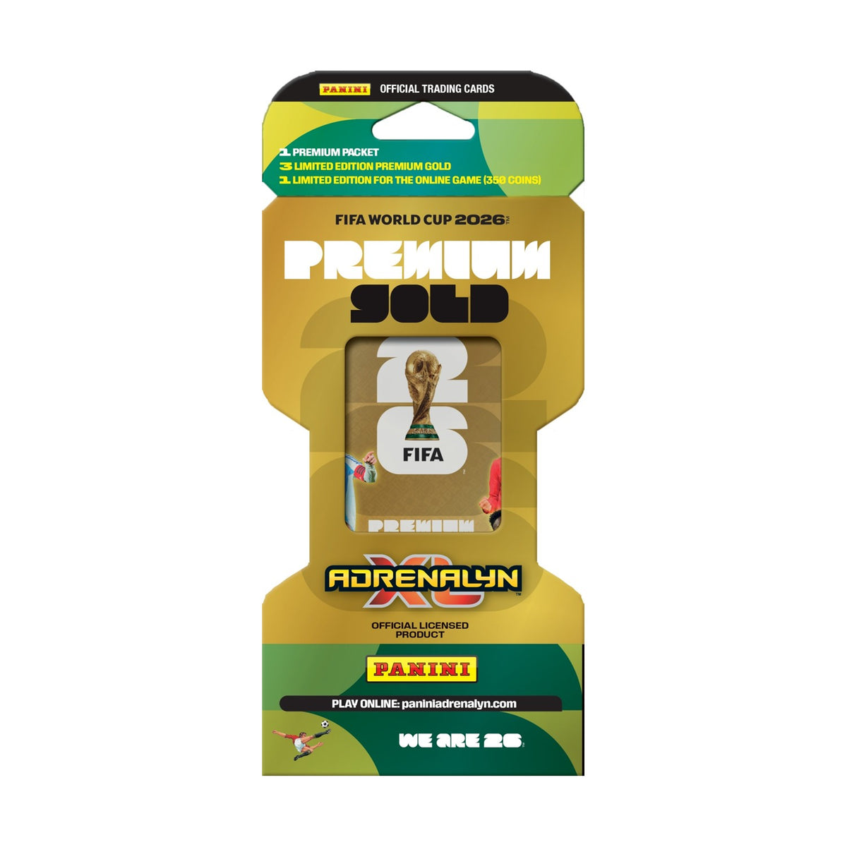 ادرينالين بليستر بريميوم كأس العالم 2026 العاب البطاقات PANINI