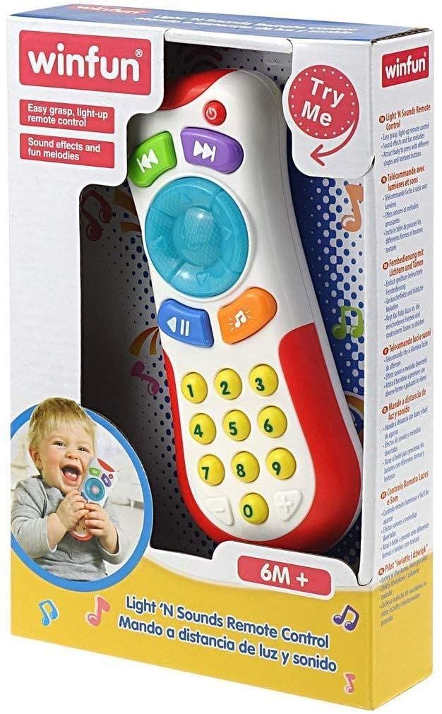 وين فن جهاز تحكم عن بُعد في الضوء والصوت مواليد تفاعلي WinFun