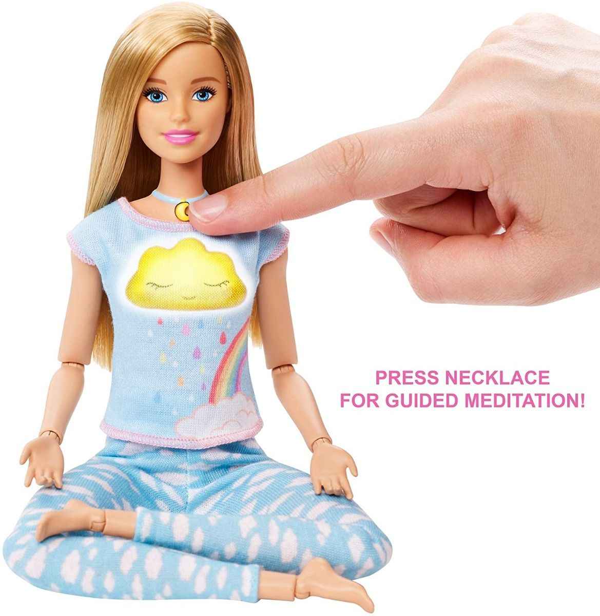 باربي دمية بريث ويذ مي للتأمل دمية مع اكسسوارات Barbie